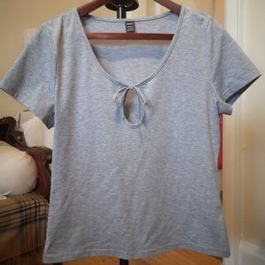 3/$20 SHEIN short sleeve gray top